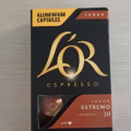 Отзыв о Капсулы L'or Espresso Lungo Estremo: Он крепкий, горьковатый, обладает роскошным ароматом.